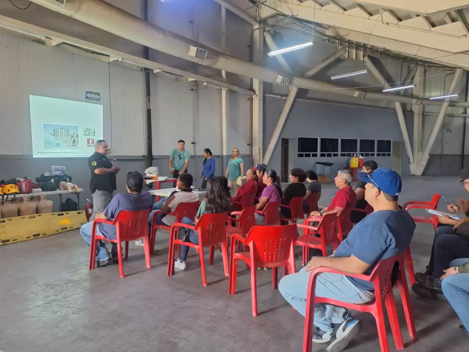 Atención a emergencias previo al Baja Fut Fest