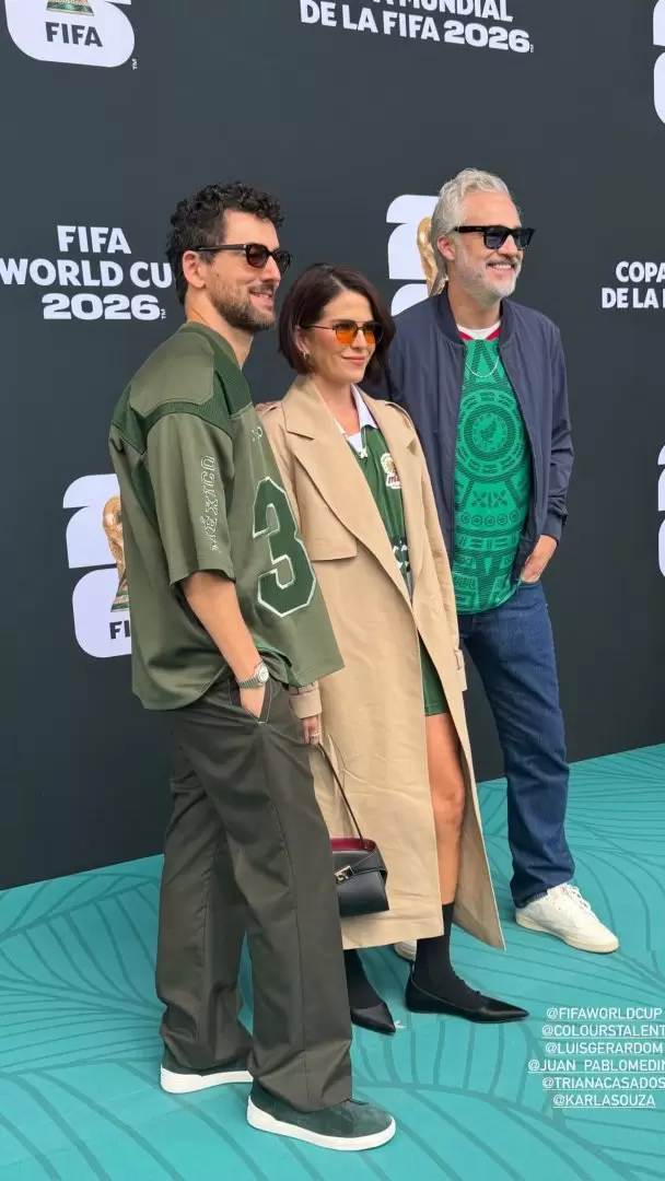 Karla Souza, Luis Gerardo Méndez y Juan Pablo Medina