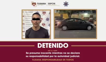 Cae sospechoso de asaltar un Oxxo en la Zona Centro de Tijuana