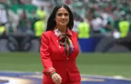 Salma Hayek fue invitada de la FIFA en el Mundial, aclara Sheinbaum