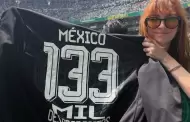 Regina Bland�n apoya a madres buscadoras en pleno inicio del Mundial