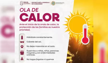 Inicia ola de calor en Mexicali, advierte Protecci�n Civil BC