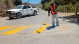 Acciones de mejoramiento vial en las delegaciones