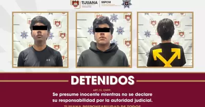 Aseguran arma de fuego en punto de alcohol�metro; tres personas son puestas a di