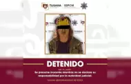 Detiene Polic�a Municipal a sujeto sorprendido en flagrancia realizando da�os a caseta policial en la Zona Centro