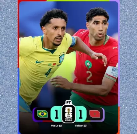 Brasil empata con Marruecos