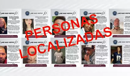 Localiza FGE a 10 personas reportadas como desaparecidas en Tijuana