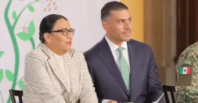 Rosa Icela Rodr�guez/ Omar Garc�a Harfuch