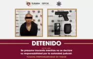 Captura Polic�a Municipal de Tijuana a presunto generador de robos con violencia en San Antonio de los Buenos