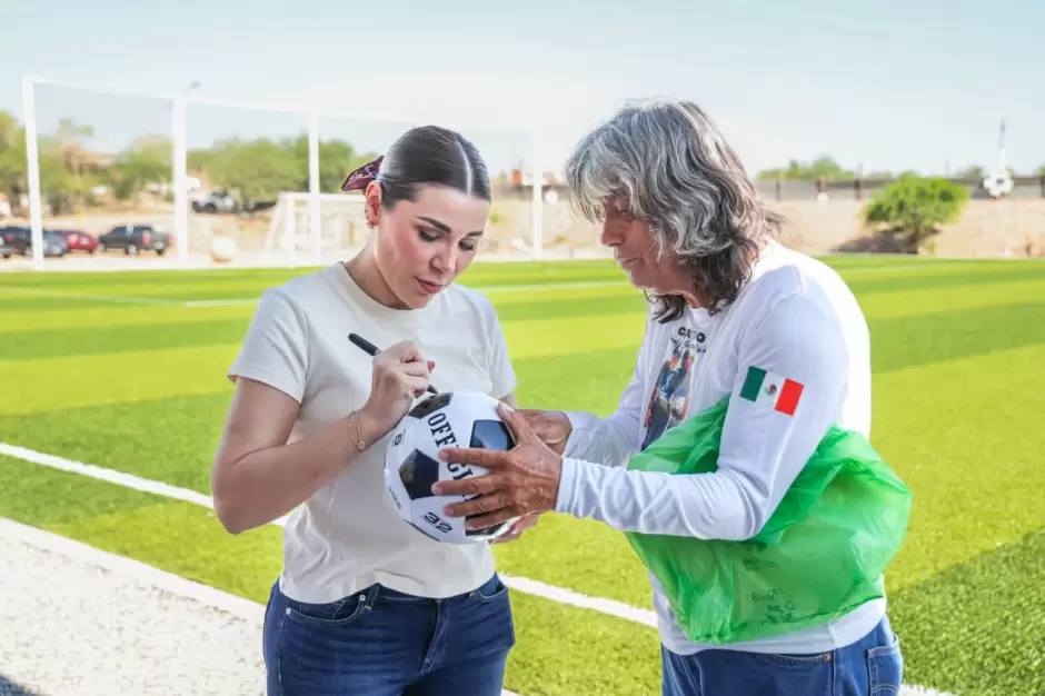 Mejora gobierno de Marina del Pilar infraestructura deportiva donde m�s se necesita en Baja California