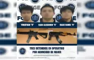 Operativo fuerza fiscal�a alto impacto logra la detenci�n de tres presuntos implicados en el homicidio de una mujer