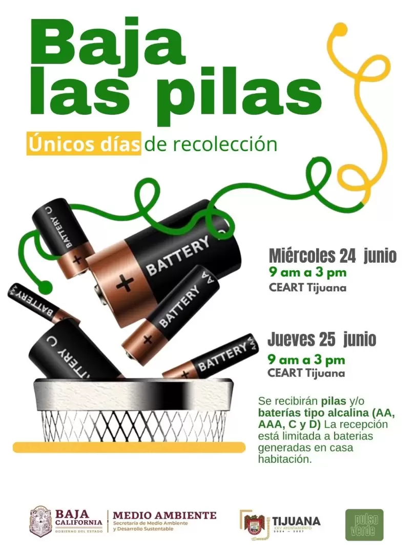 Jornada de acopio "Baja las pilas"