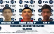 FGE detiene a tres personas por su presunta participaci�n en un homicidio
