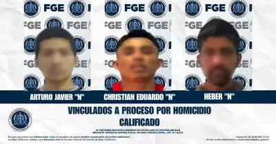 FGE detiene a tres personas por su presunta participaci�n en un homicidio