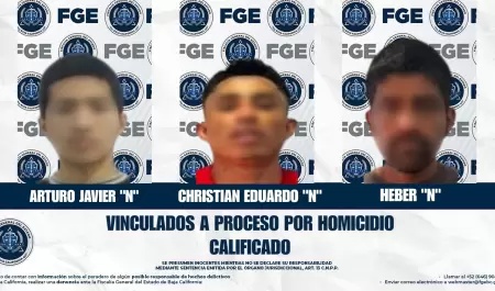 FGE detiene a tres personas por su presunta participaci�n en un homicidio