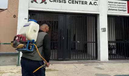 Acciones sanitarias en albergue "Border Line" para proteger la salud de poblaci�