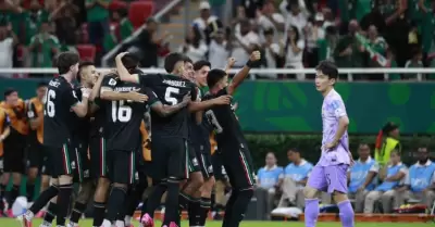 Partido entre las selecciones de M�xico y Corea del Sur en el estadio Guadalajar