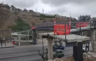 Exhorta Gobierno de Tijuana evitar el uso puente peatonal en construcci�n sobre el bulevar Rosas Magall�n
