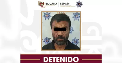 Presunto responsable de allanamiento y amenazas de muerte en Tijuana