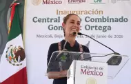 Inaugura Claudia Sheinbaum central de ciclo combinado de CFE en Mexicali