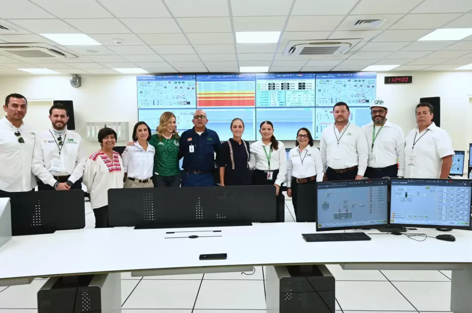 Inaugura Claudia Sheinbaum central de ciclo combinado de CFE en Mexicali