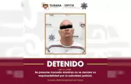 Arrestan elementos de la Polic�a Municipal a presunto responsable de violencia familiar