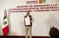 Se registra Ismael Burgue�o Ruiz en el proceso interno de morena a la coordinaci�n estatal de la defensa de la transformaci�n en Baja California