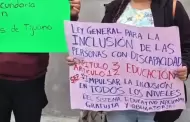 Toman el CAM de Playas para exigir apertura de secundaria y frenar egreso anticipado de alumnos con discapacidad