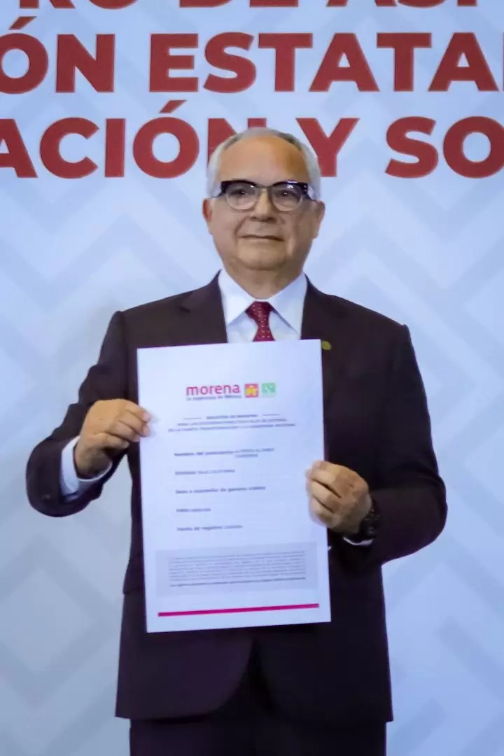 Alfredo �lvarez se registra en la Ciudad de M�xico como aspirante a liderar la 4T en Baja California