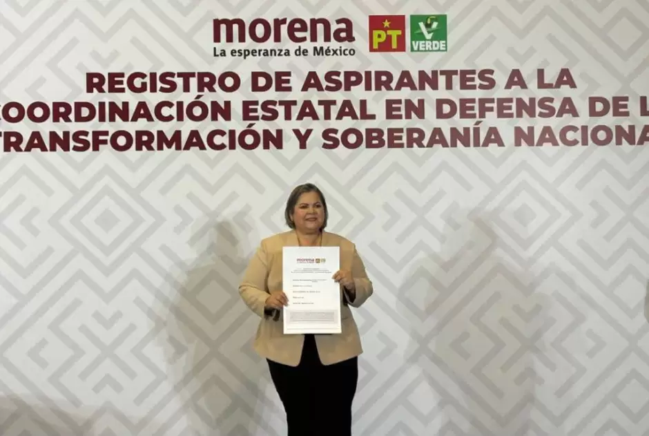 Nueve aspirantes de Morena, PT y Verde se registran para la gubernatura de BC