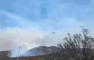 Mantiene bomberos vigilancia en H�roes de la Independencia y Sierra de Ju�rez ante incendios forestales activos