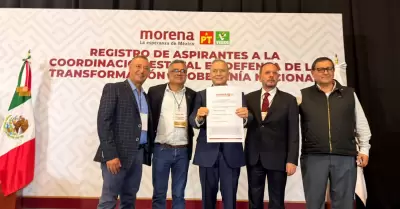 Castro Trenti se registra como aspirante a la coordinaci�n estatal de Morena en 