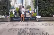 Personas trans y no binarias mantienen plant�n en Segob por cuarto d�a consecutivo