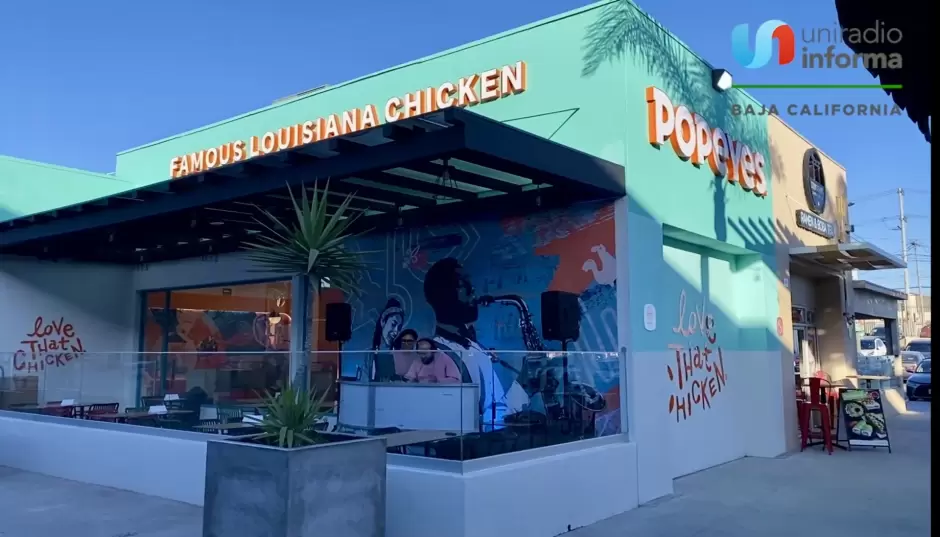 Llega a Baja California Popeyes