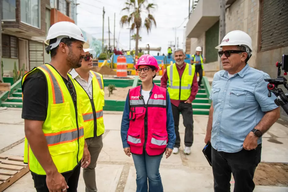 Obras de rehabilitación sanitaria en Playas de Tijuana