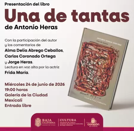 Presentar� Antonio Heras su novela "Una de tantas" en la Galer�a de la Ciudad
