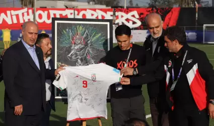 Ir�n cierra preparaci�n en Tijuana rumbo a su duelo contra Egipto entre homenaje