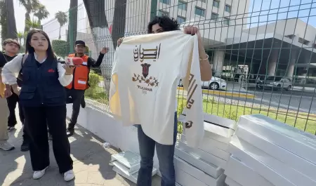 Tijuana env�a al "Team Melli" a Seattle con camisetas y un mensaje: "El futuro e