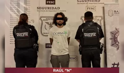 Rescata Escuadr�n Violeta a mujer en situaci�n de riesgo y arresta a agresor