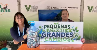 Jornada de acopio "Baja las Pilas" en Parque Morelos