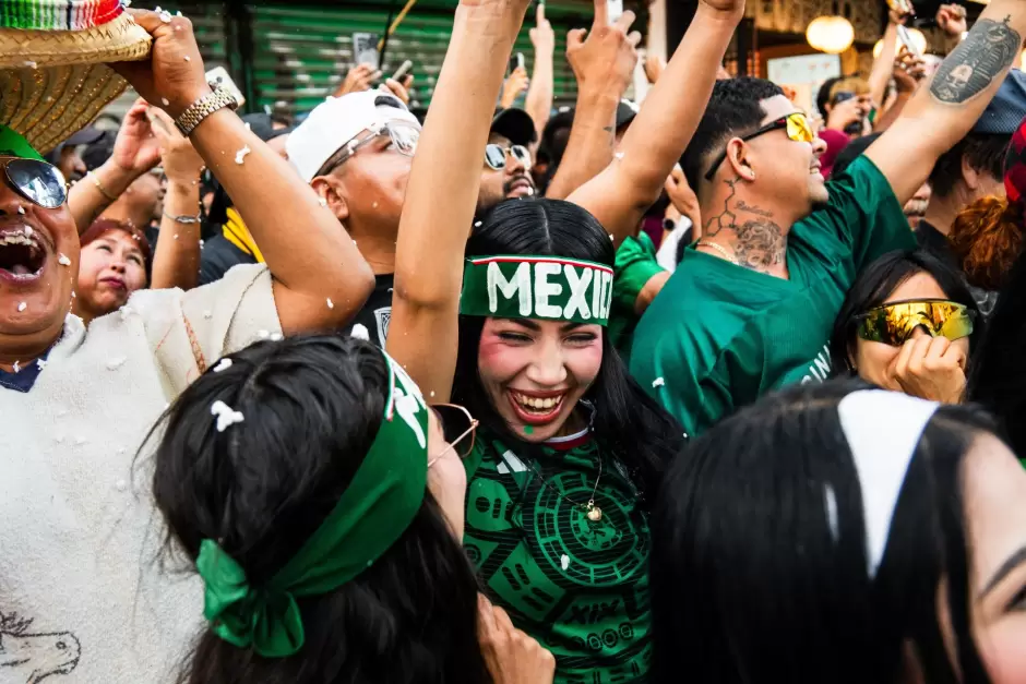 Baja California celebra triunfo de M�xico ante Chequia en el Baja Fut Fest