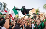 Baja California celebra triunfo de M�xico ante Chequia en el Baja Fut Fest