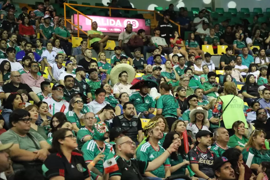 Baja California celebra triunfo de M�xico ante Chequia en el Baja Fut Fest