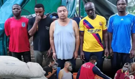 Detenidos en Nigeria
