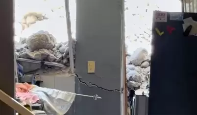 Deslizamiento en ladera de Paseos del Vergel