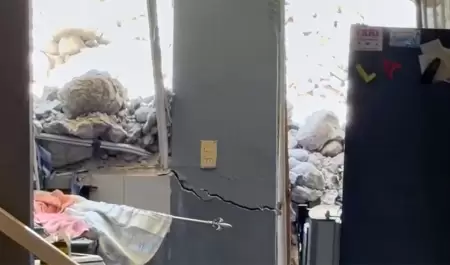Deslizamiento en ladera de Paseos del Vergel