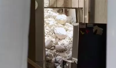 Deslizamiento en ladera de Paseos del Vergel