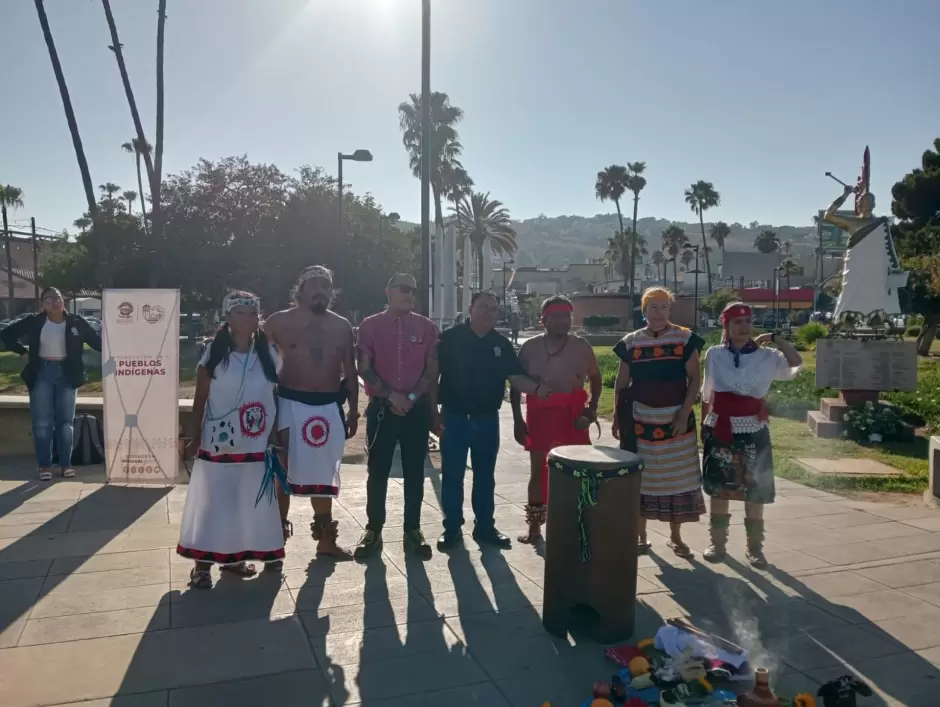 Monumento a Cuauht�moc en Plaza C�vica de la Patria