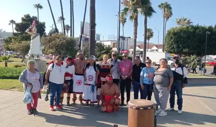 Monumento a Cuauht�moc en Plaza C�vica de la Patria