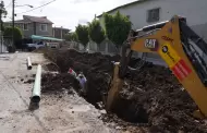 CESPT renueva m�s de mil 300 metros de red sanitaria en la colonia Mur�a